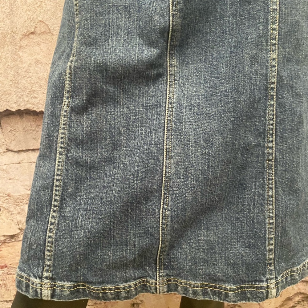 Columbia Blue Denim Straight Skirt - Picture 3 of 9